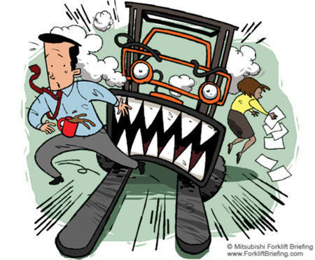 Killer forklift devastates another small business Killer forklift devastates another small business